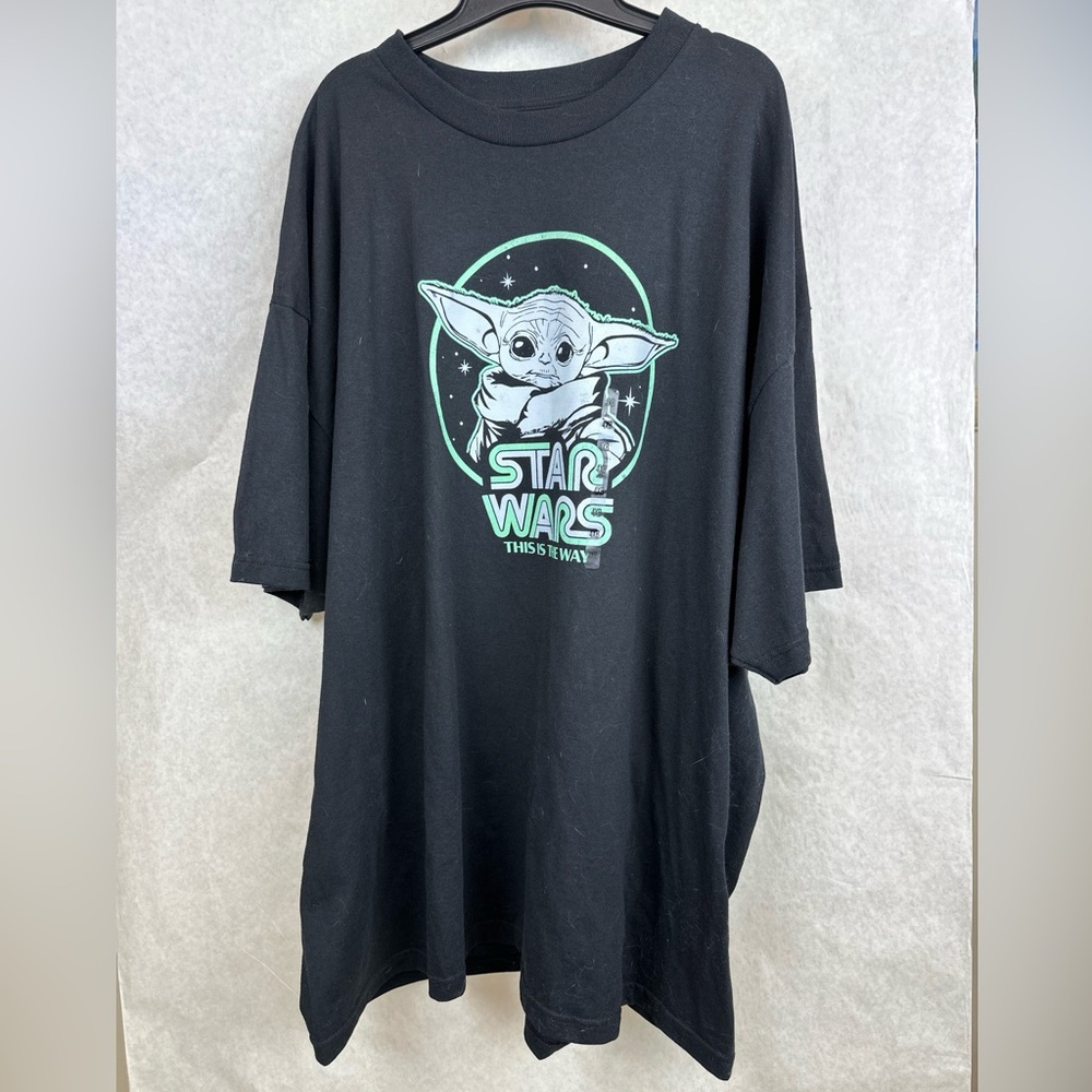 Star Wars 4XB Big Men's Grogu Big Man Tall T Shirt This Is The Way The Child NWT